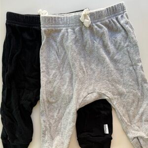 Kids Black and Gray Bottoms